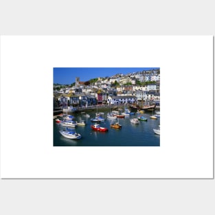 Brixham Harbour Posters and Art